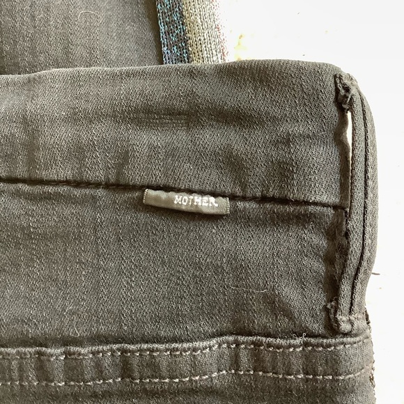 Mother Guilty Glitter Racer Looker Jeans Sz-26 - Picture 6 of 9